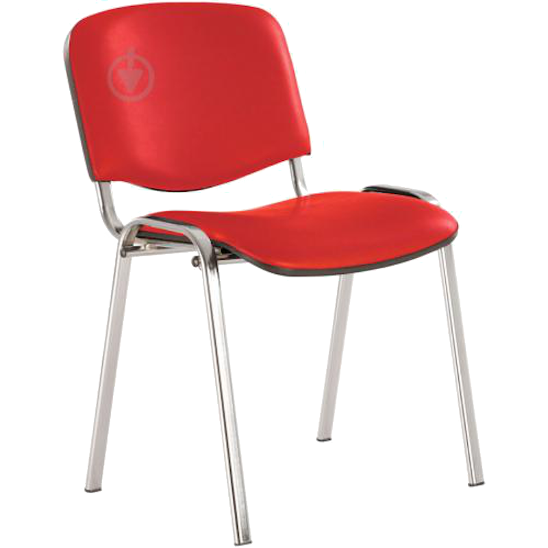 Стілець офісний NOWY STYL (ISO-17 CHROME V-27) екошкіра, хромований, 500мм